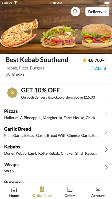 Screenshot #3 pour Best Kebab Southend on-Sea
