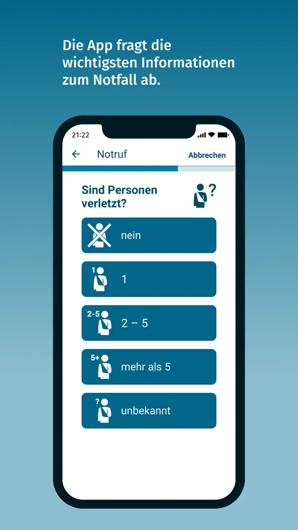 nora - Notruf-App Screenshot 6