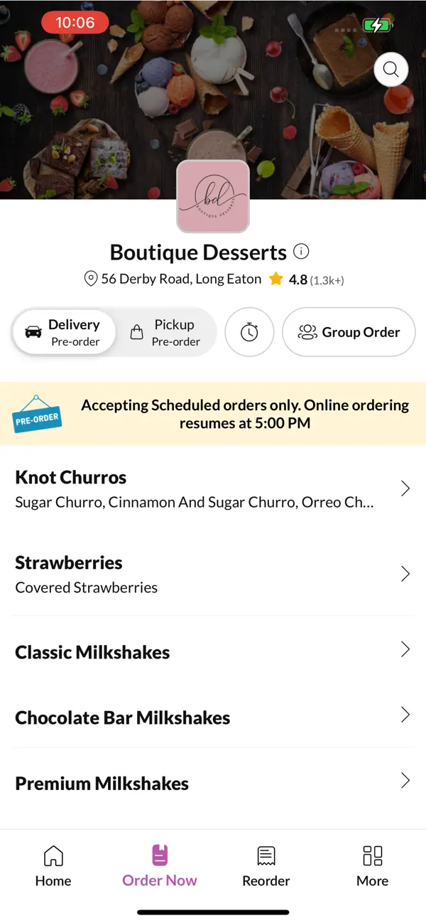 Screenshot #2 pour Boutique Desserts