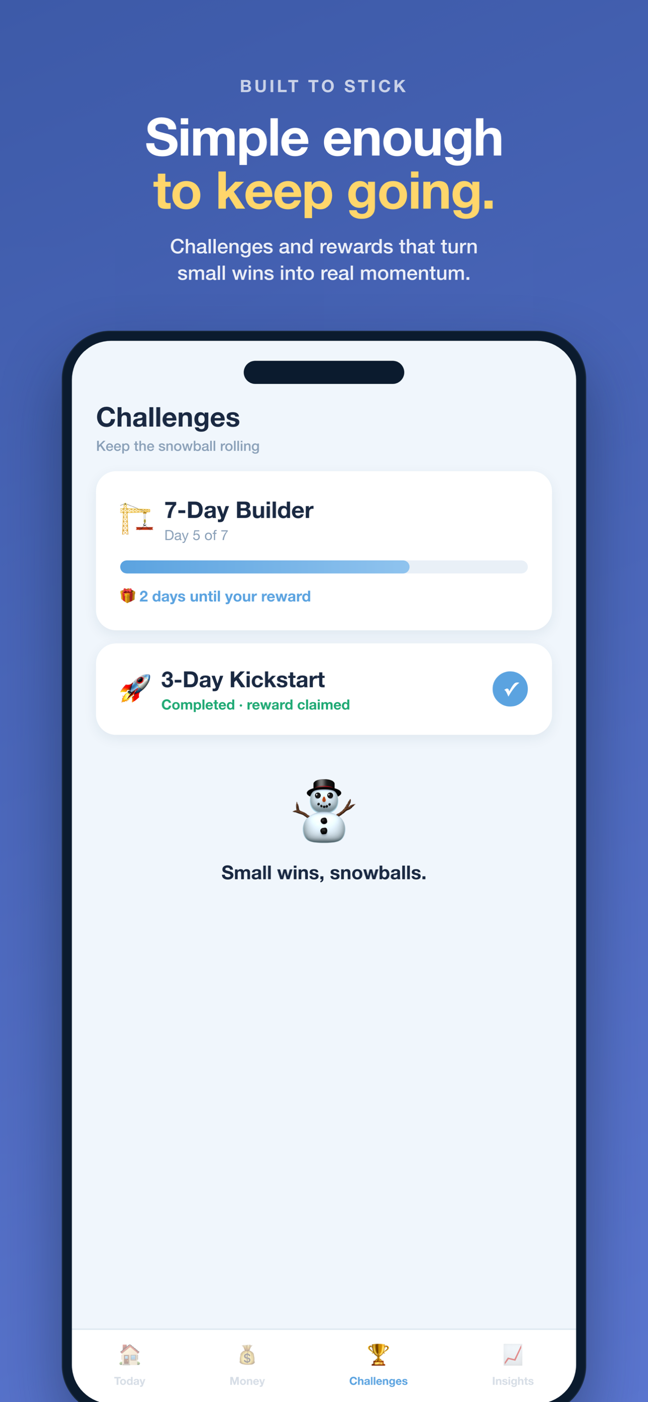 Snowballer: Habits & Money screenshot 6