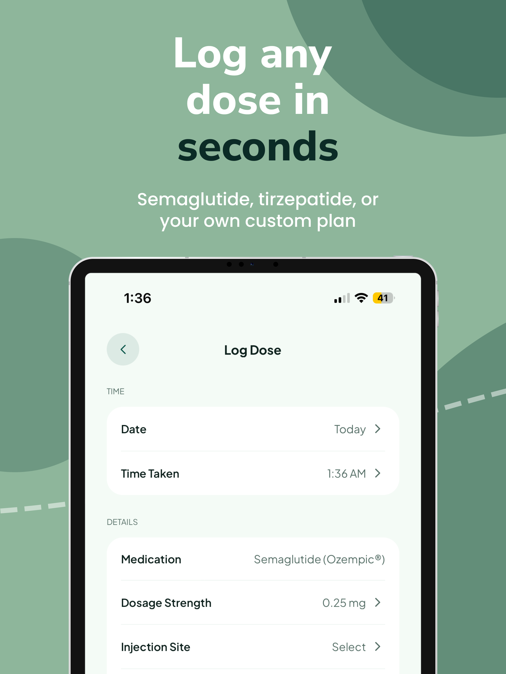 GLP-1 Weight Tracker : Wellion screenshot 9