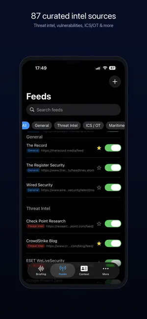 CISO Briefing screenshot 3
