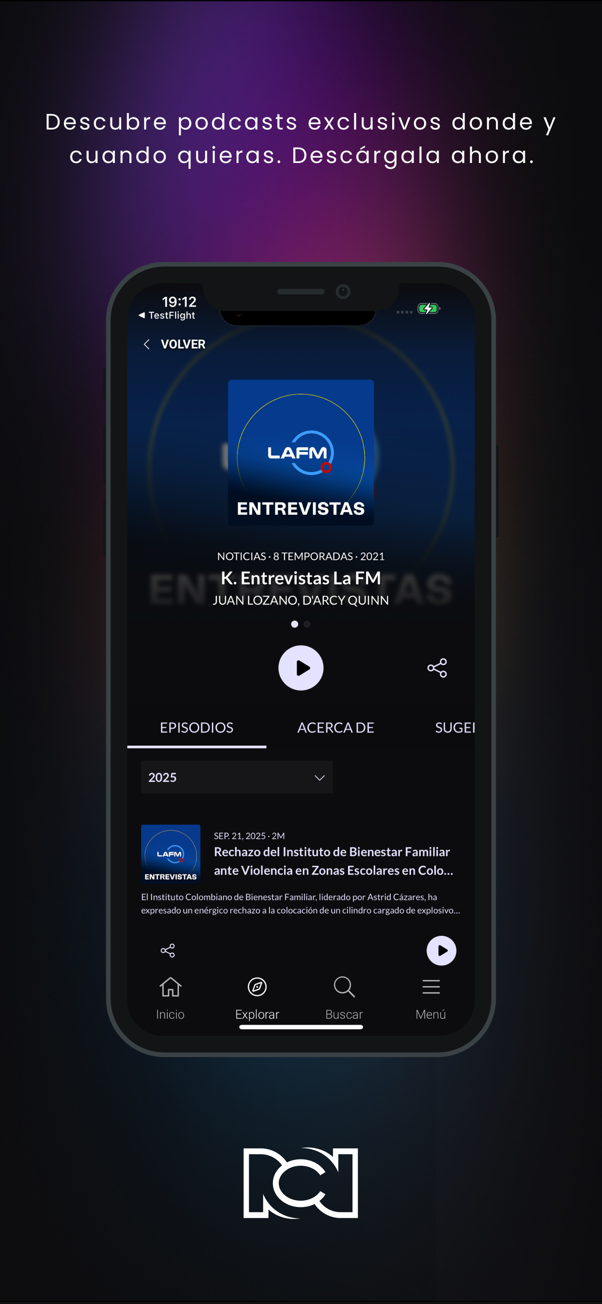 RCN Radio screenshot 3