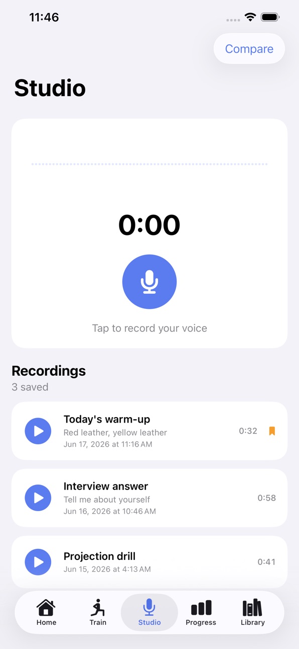 iPhone screenshot