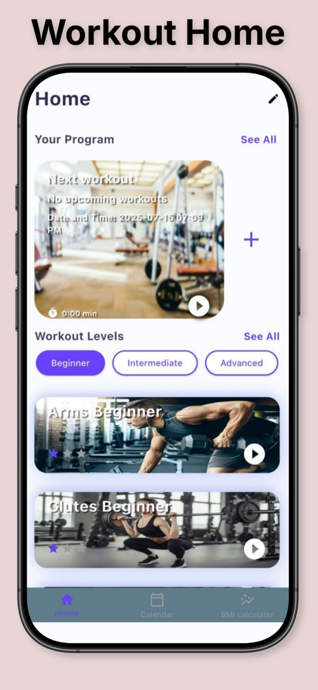 HuwaiFit: Daily Home Workouts screenshot 1