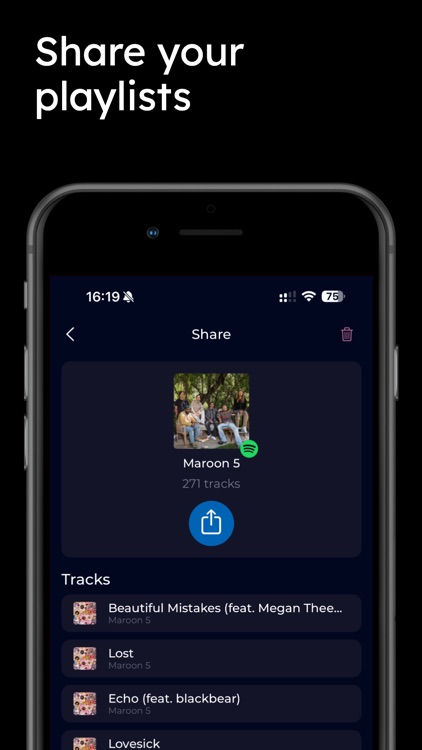 Music transfer & stats: Swapy