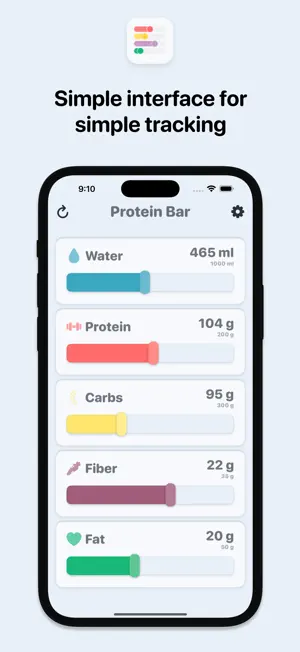 ProteinBar: Track What Matters screenshot 1