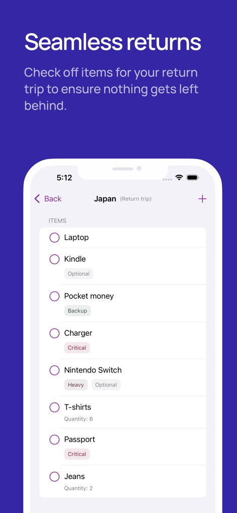 Packed Up: Smart packing - Travel App | MWM