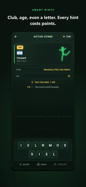 Scrambled Squad: Football Quiz screenshot 1