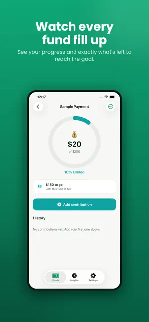 Tuck - Sinking Funds screenshot 3