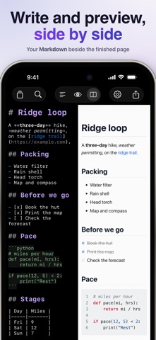 Markdown to PDF: Pro Editor Screenshot 2 of 10