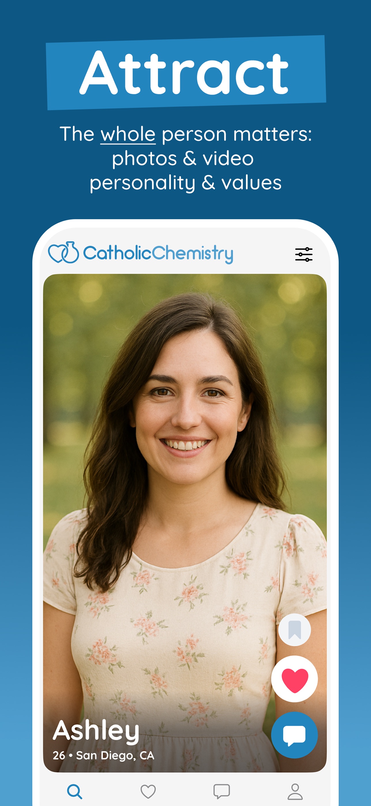 Catholic Chemistry Dating App screenshot 2