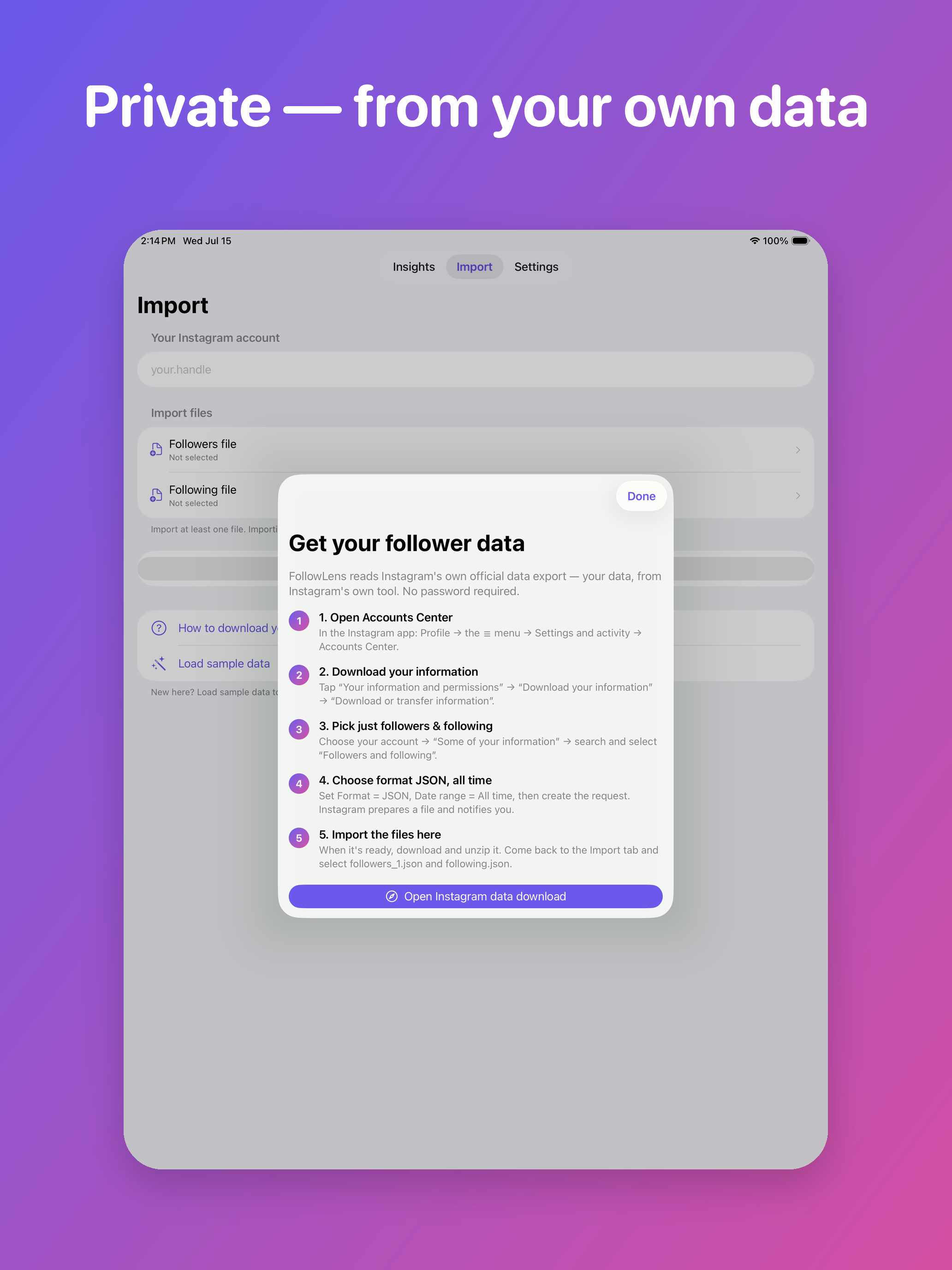 FollowLens: Follower Insights screenshot 5