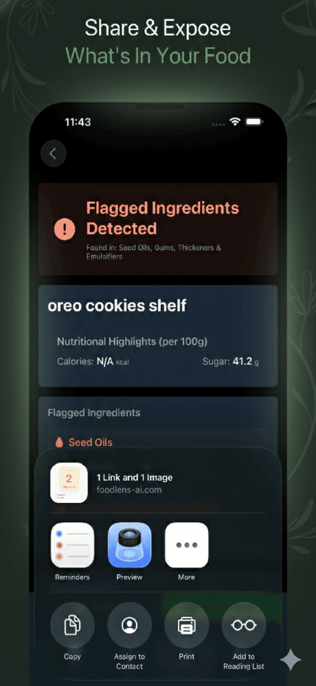 FoodLens AI screenshot 5