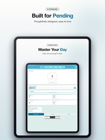 Inbox Zero — Email Sorter iPad screenshot