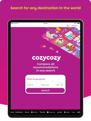 Cozycozy: ALL Accommodations iPad screenshot