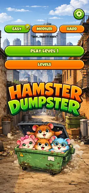 Hamster Dumpster screenshot 1