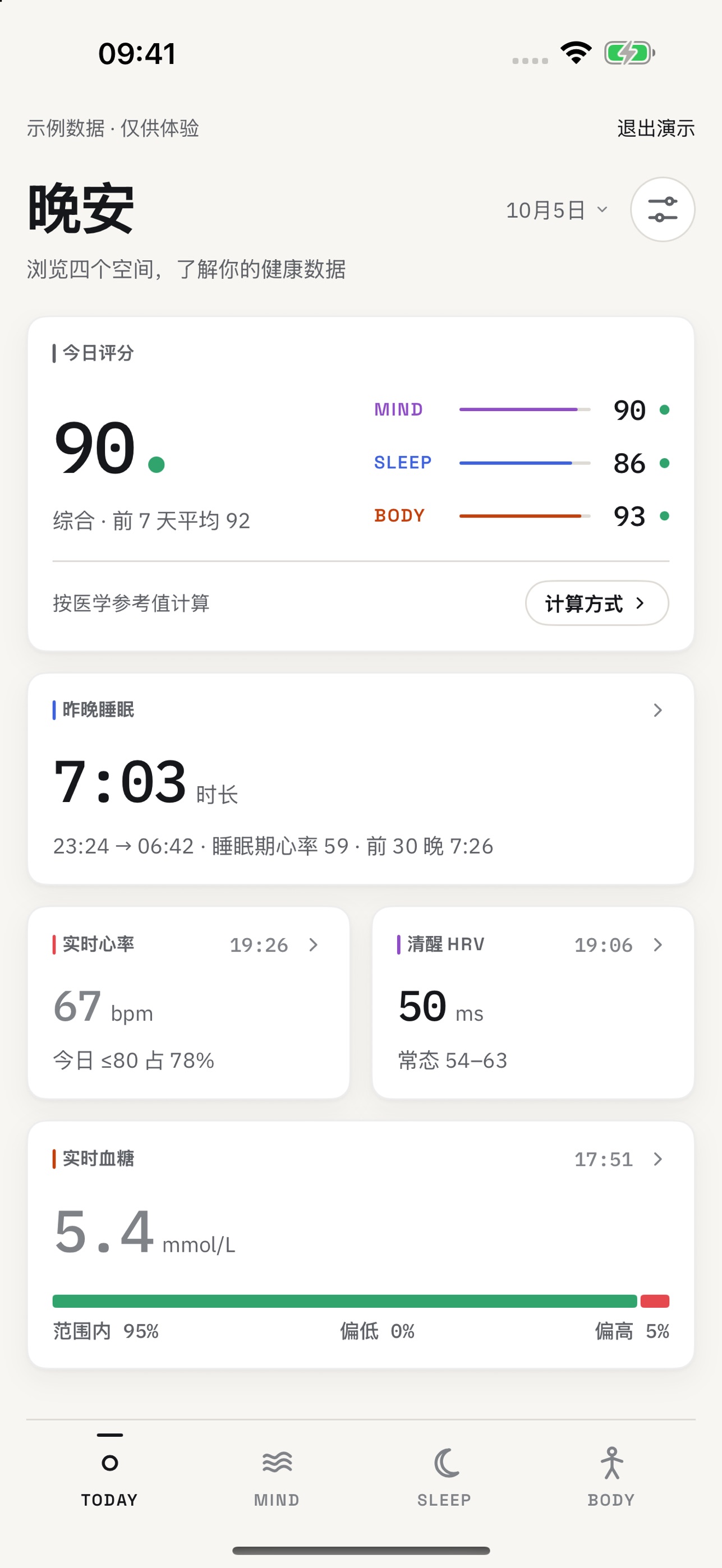 Screenshot 1 of 超健康 Super Health - 健康数据全收录