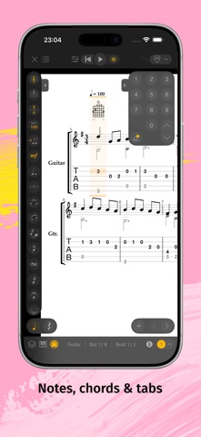 Staventabs: Compose & Notate screenshot