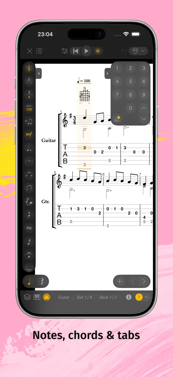 Screenshot #3 pour Staventabs: Compose & Notate