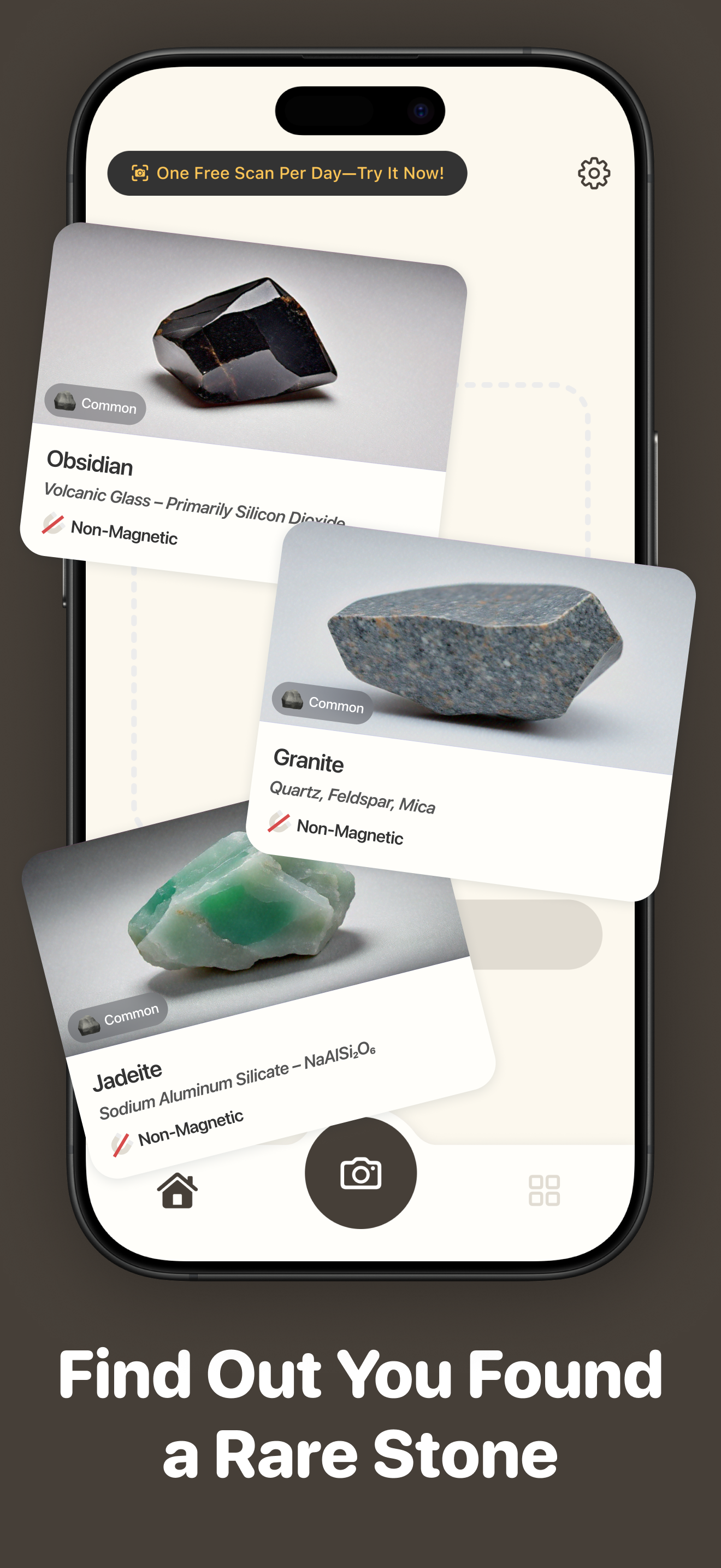 Stone Identifier by RockPic screenshot 2