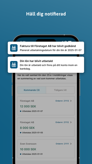 Frilans Finans Screenshot