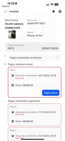Credi+ App screenshot