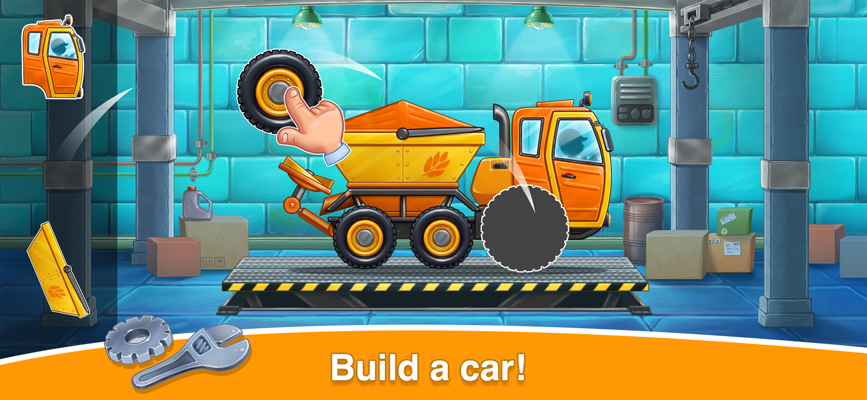 Farm car games: Tractor, truck