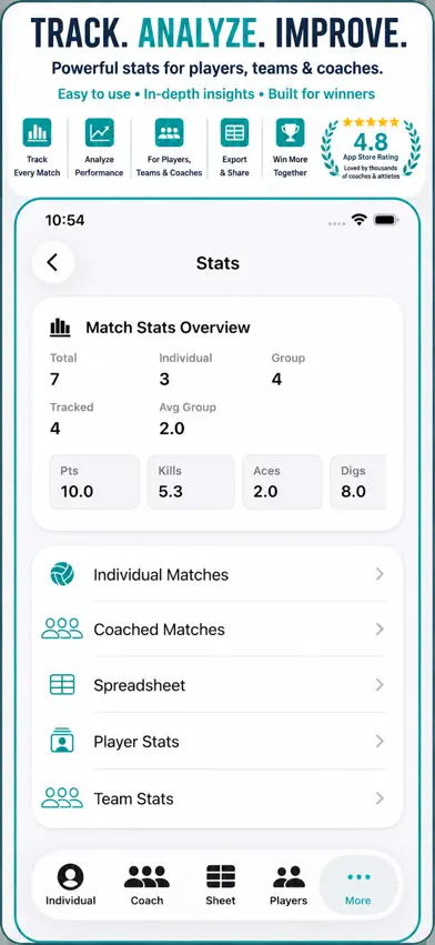 Volleyball+ Stats & Scorebook screenshot 2