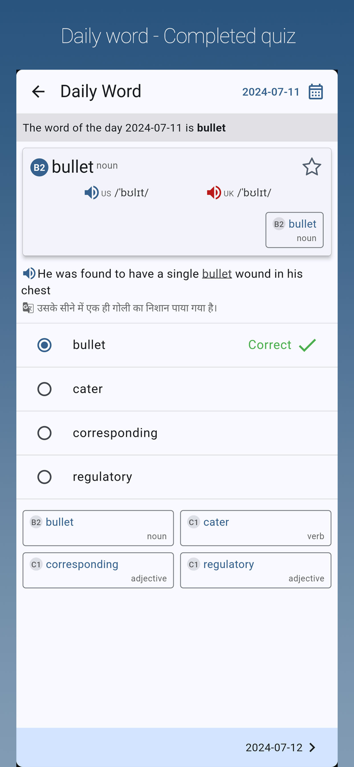 English-Hindi Dictionary Pro