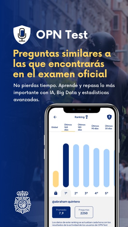 OPN Test Policía Nacional screenshot-3
