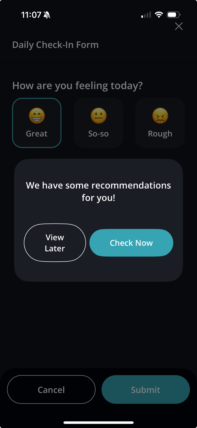 eCare Vault Mobile App