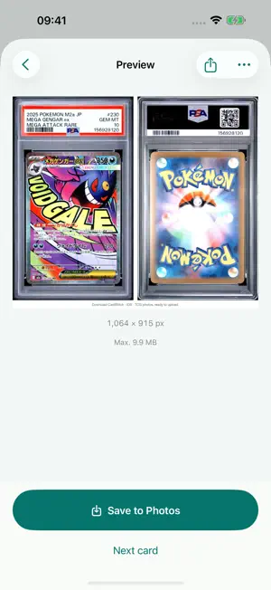 CardStitch: TCG Photo Joiner screenshot 1