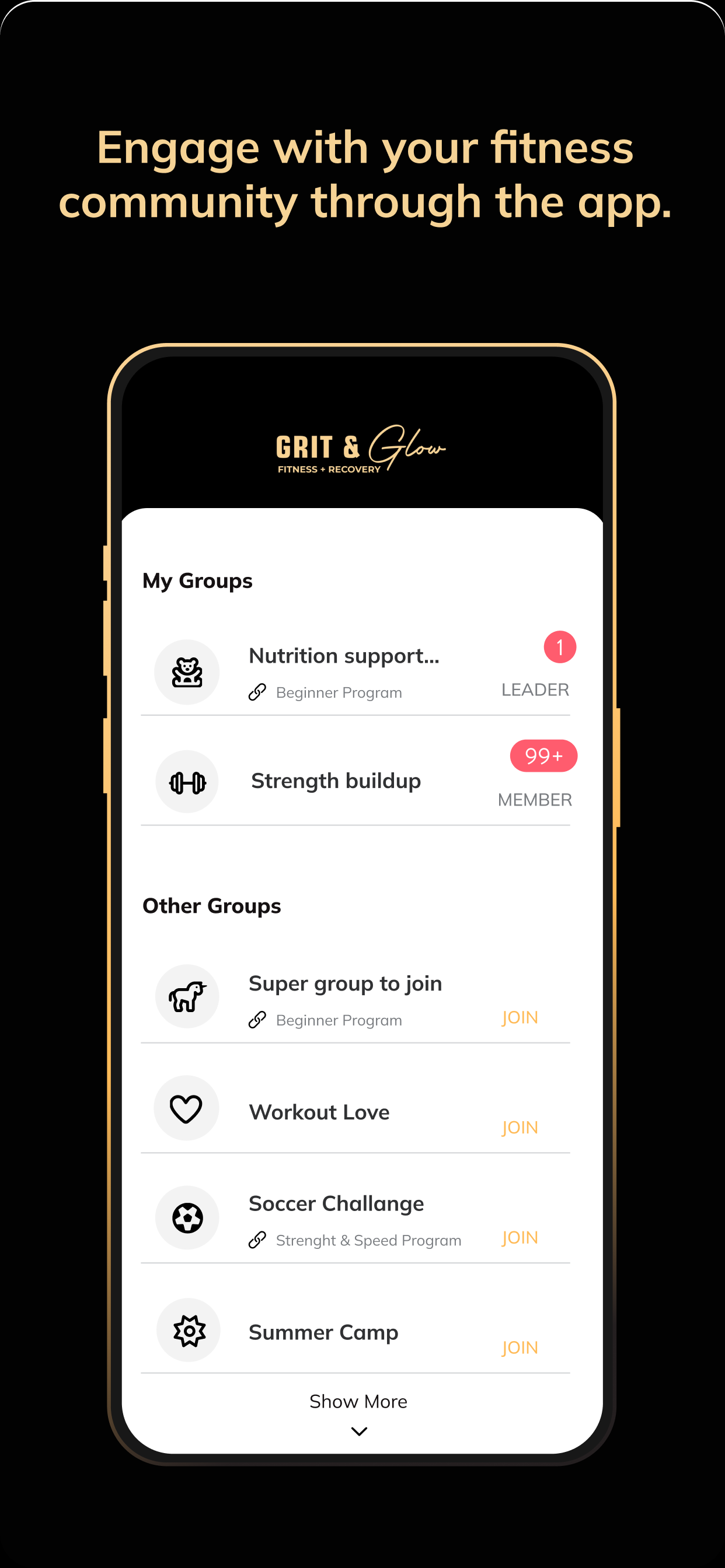 Grit and Glow Fitness screenshot 3