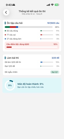 Ôn thi GPLX 2026 - 600 Câu screenshot