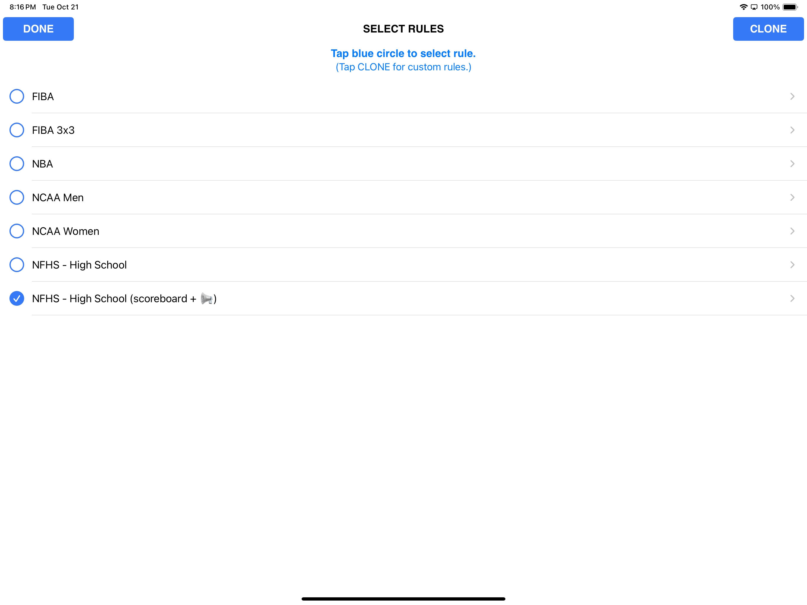 Basketball Scorebook+ screenshot 14