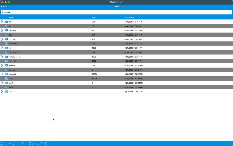 #7. MySqlProg3 - MySql Client (macOS) De: Balasubramanian Ramanathan