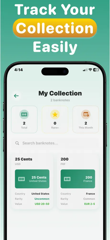 Rare Money: Bill Scanner screenshot 2