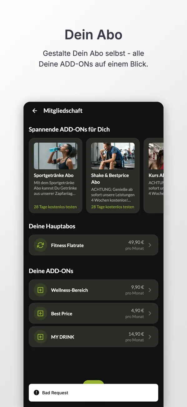 Screenshot #2 pour TOPGYM