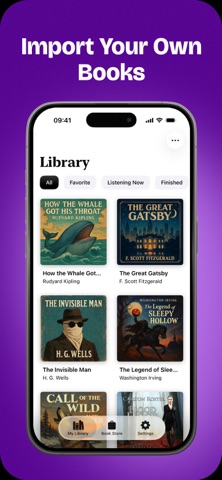 Visibl: Audiobooks & Novels iPhone screenshot