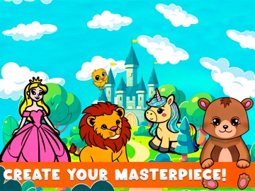 Colouring for kids - Hawkie iPad screenshot