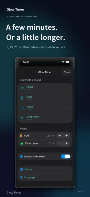 Glow Timer screenshot 4