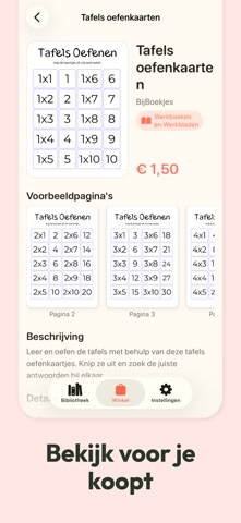 BijBoekjes: Leren door te doen screenshot