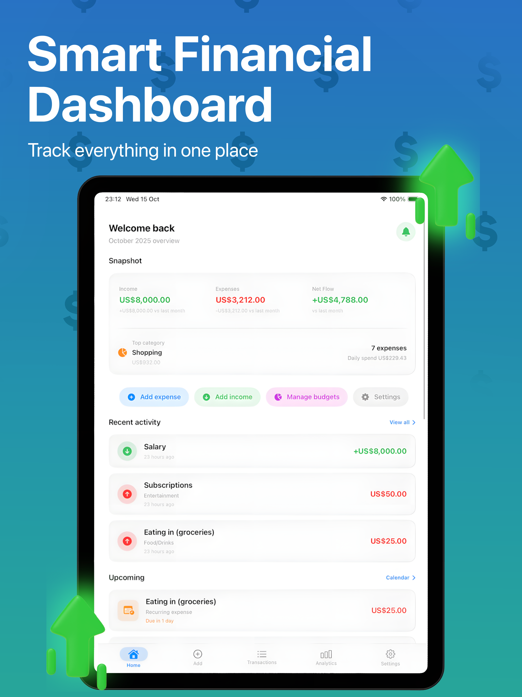 Daily Expense Manager &Tracker