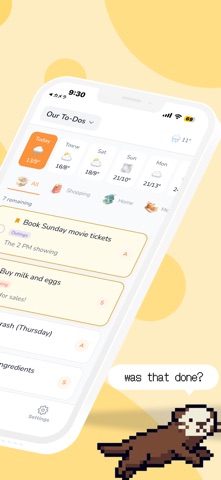 Grocery List & To Do - Racoz iPhone screenshot
