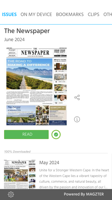 The Newspaper Screenshot