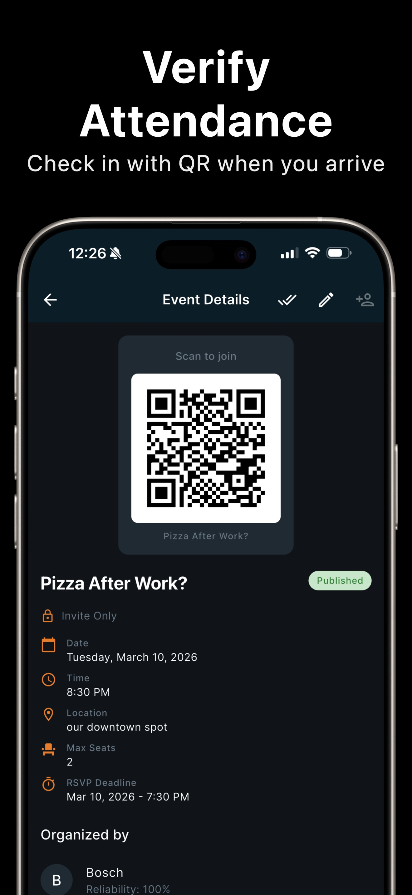 Lynx — Private Meetups