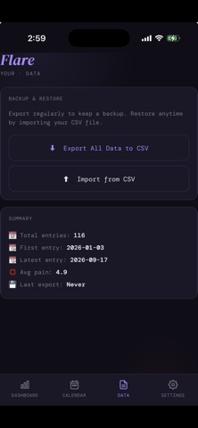 App screenshot