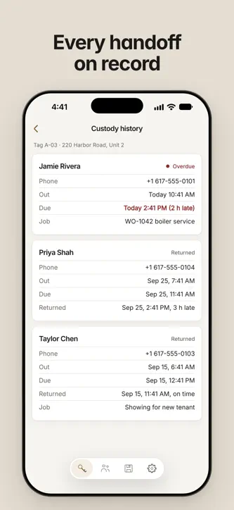 Key Ledger App screenshot 5