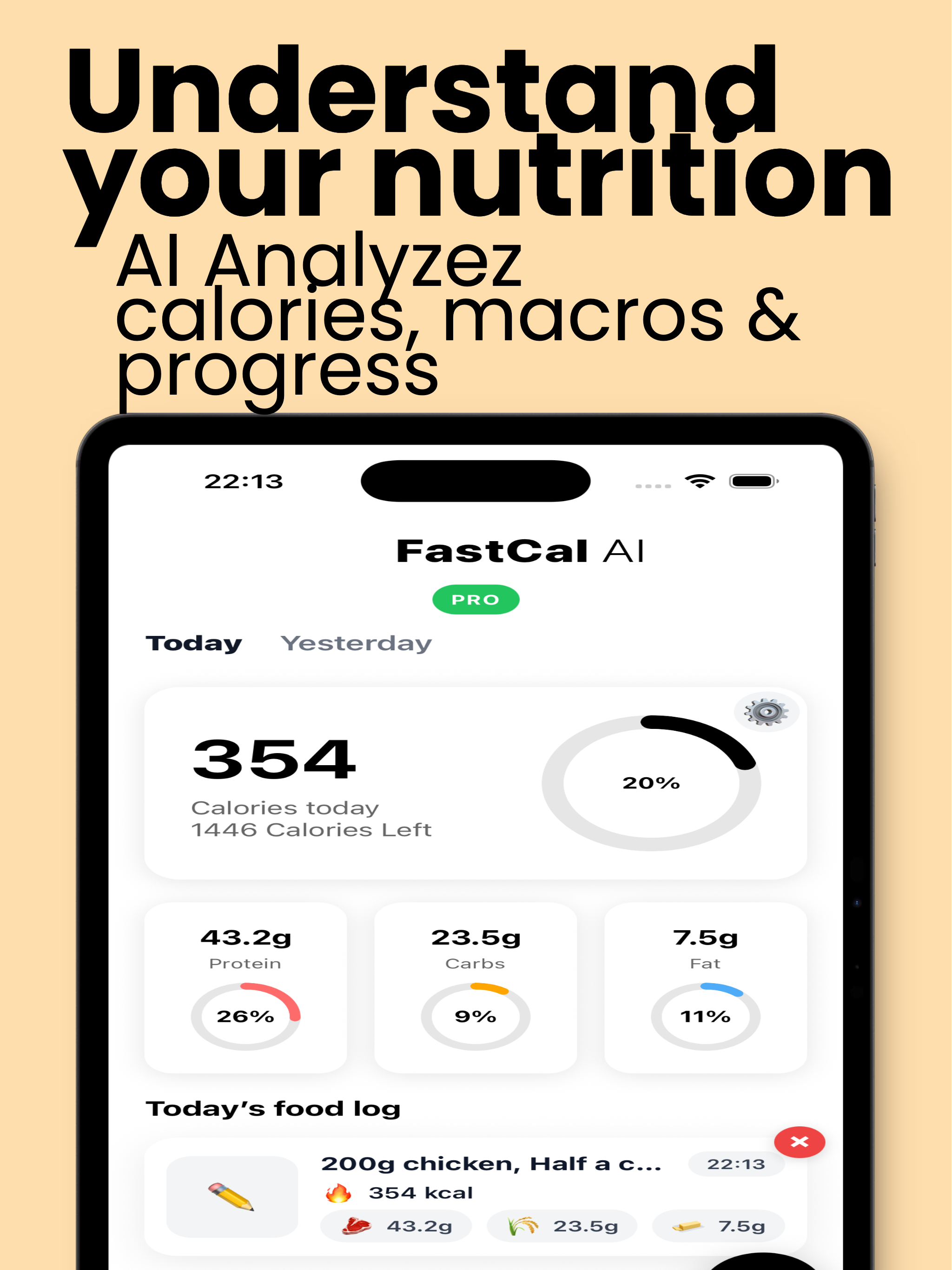 FastCal AI: Calories Tracker